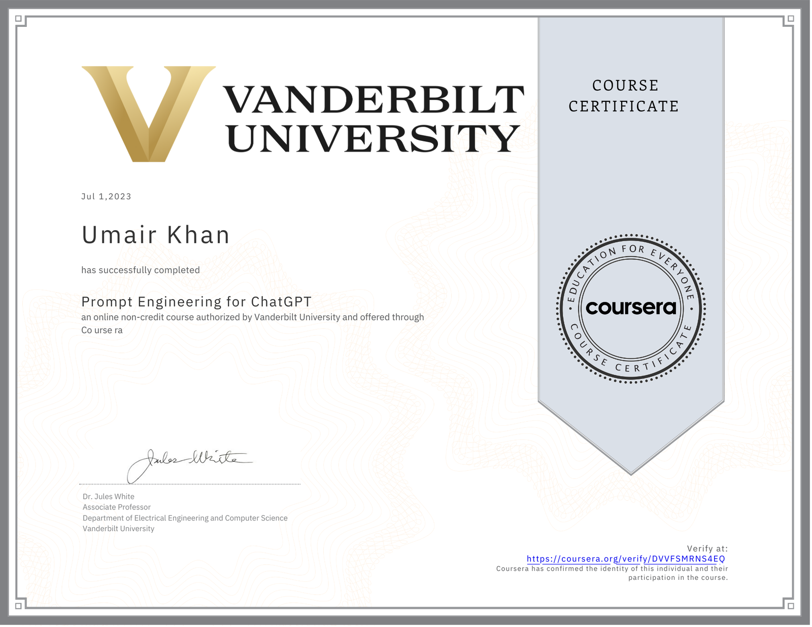 Prompt Engineering For ChatGPT